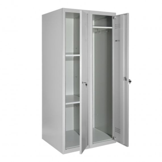 Шафа господарська металева ШГМ 3/30/2 (180х60х50), изображение 2