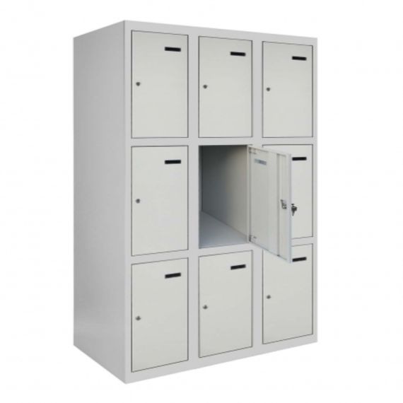 Шафа металева коміркова (камера зберігання) ШКМ 3/30/3 (180х30х50), изображение 2