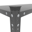 Стеллаж Кронос КС 1800х1000х600 , 100 кг/полка, 5 полок, металлические полки, крашенный (для книг, цветов, вещей), изображение 5