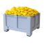 Контейнер Europlast CT/R3 суцільний з 4 ніжками 1000×1200×760мм, изображение 2
