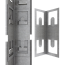 Стелаж Бюджет ОД 1800х600х300 , 175 кг/полицю, 5 полиць, ДСП, оцинкований (для книг, документів, квітів, речей), изображение 4