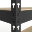 Стелаж Титан КД 2160х1600х400 , 300 кг на полицю, 5 полиць, ДСП, фарбований (для речей, комори, льоху, квітів), изображение 9