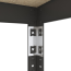 Стеллаж Бюджет КМ 2000х1000х400 , 175 кг/полка, 5 полок, МДФ, крашенный, металлический (для квартиры, офиса, документов), изображение 11