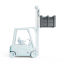 Контейнер  CT/RH полімерний на 3-х полозах чорний, изображение 6